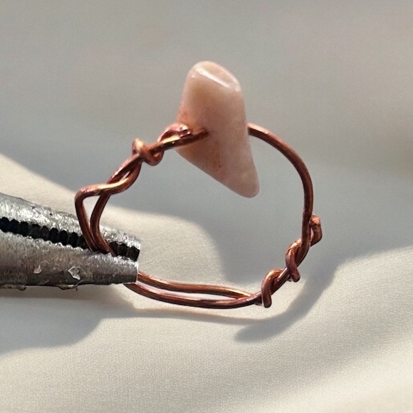 Copper wire ring - Picture 2 of 2